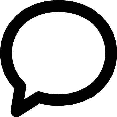 Communication Bubble Chat Comment Talk Speech Icon Vector Svg Icon