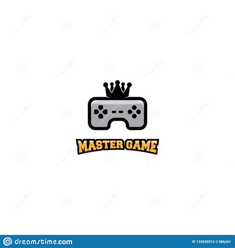 Master Game Logo Stock Illustration Illustration Of Game 133530212