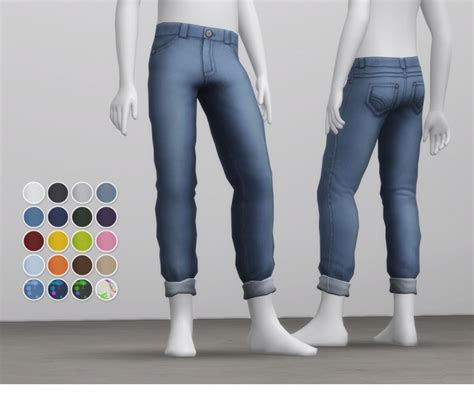 Basic Jeans Edit For Kids At Rusty Nail Sims 4 Updates