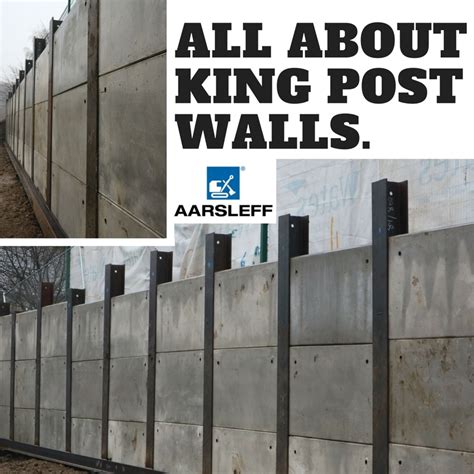 Let's take a trip into a more organized inbox. What are King Post Walls? - Aarsleff