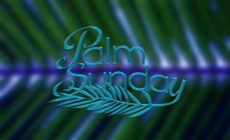 Palm Sunday Sunday Easter Palm Hd Wallpaper Peakpx