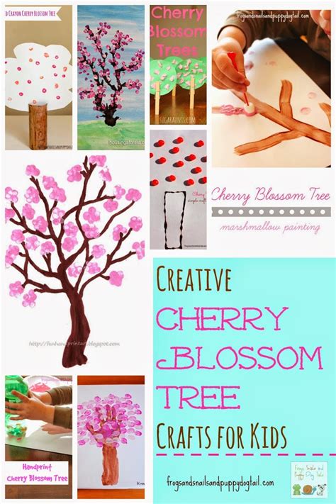 Creative Cherry Blossom Tree Crafts For Kids Fspdt