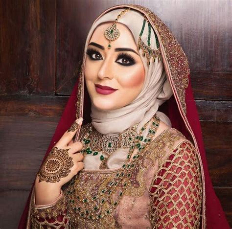 Gaun Pengantin India Hijab Model Gaun Pengantin