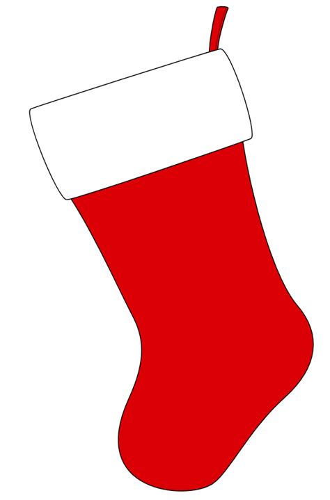 Red and white christmas mini stocking with red and green sequins. Christmas Stocking Picture - ClipArt Best