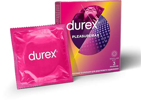 Durex Pleasuremax Condoms 3 Pcs Makeup