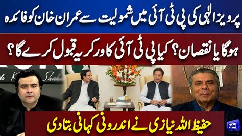 Why Did Pervaiz Elahi Merge With Imran Khan Hafeez Ullah Niazi Share