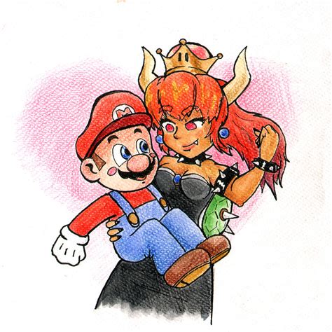 Bowsette X Mario By Drclosure On Deviantart