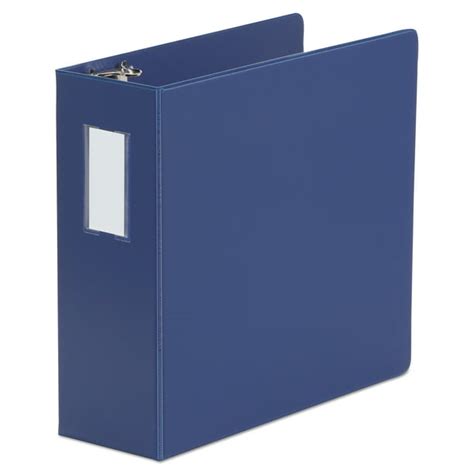 Universal Deluxe Non View D Ring Binder With Label Holder 3 Rings 4