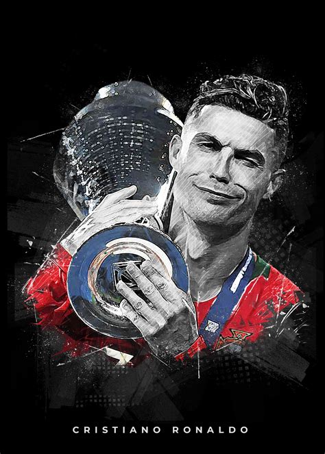 Cristiano Ronaldo Poster By Creative Shop Displate Cristiano