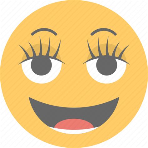 Blushing Emoji Emoticon Eyelashes Long Lashes Emoji Smiley Icon My Xxx Hot Girl