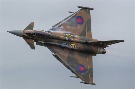 Eurofighter Typhoon Zk349 29th Squadron Painted To Commemorate The