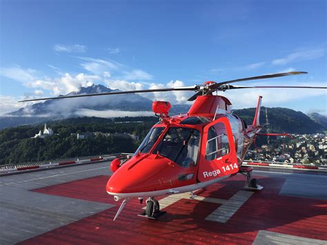 Rettungshelikopter Da Vinci Schweizerische Rettungsflugwacht Rega