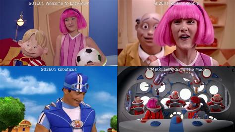 Lazytown But It S Each Season S First Episode All Playing At Once Youtube