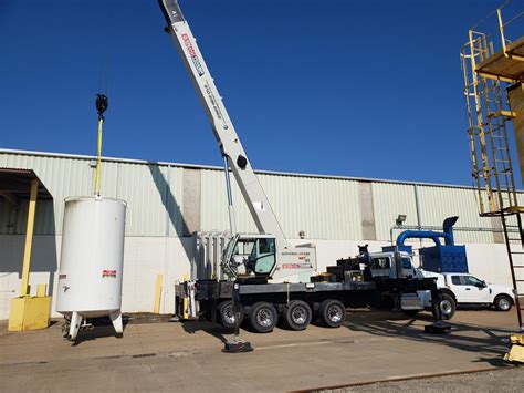 How Does A Truck Mounted Mobile Crane Work Michigan Crane Rental