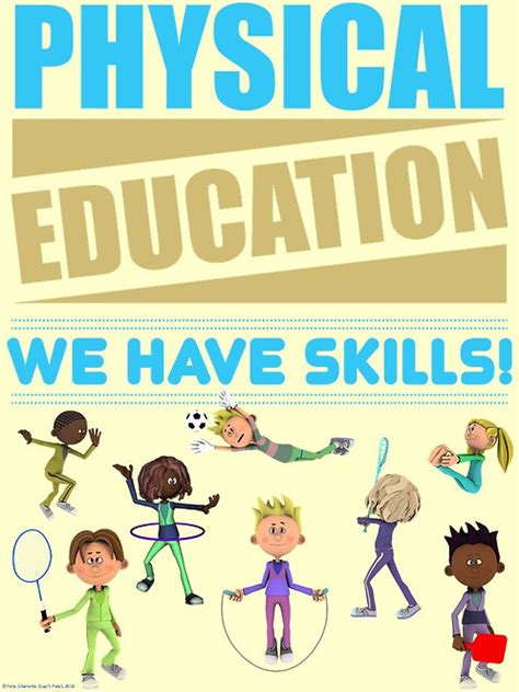 Pe Advocacy Poster Physical Education We Have Skills Capnpetespowerpe