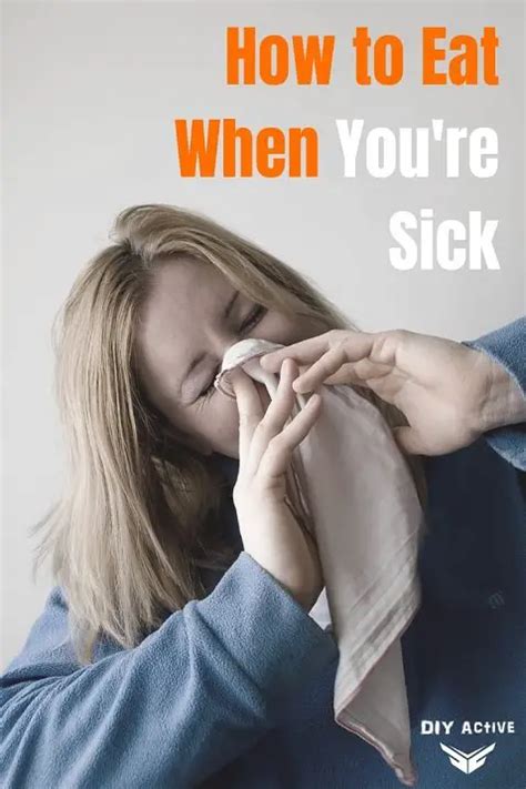 what to eat when sick diy active