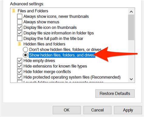 6 Ways To Show Hidden Files And Folders In Windows 10