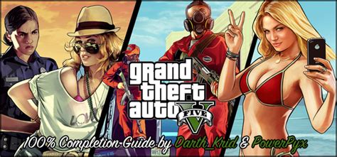 Grand Theft Auto 5 100 Completion Guide Checklist Collectibles