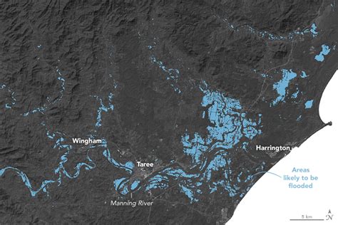 Sydney Floods Map