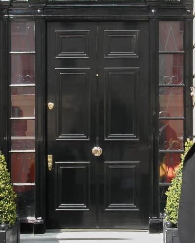 Decorative Edwardian Front Door With Stained Glass Cotswood Doors