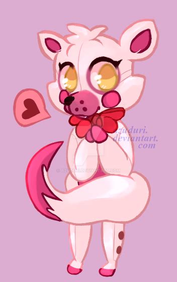 Fnaf Sister Location Fun Time Foxy Chibi By Azuduri On Deviantart