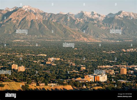 Salt Lake City Skyline From Hi Res Stock Photography And Images Alamy