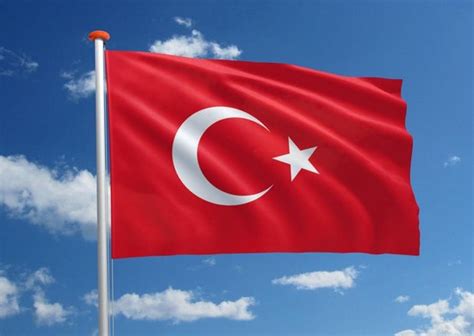 Turkse Vlag Vlaggen Turkije 90 150cm Met Poolgeleider Bol