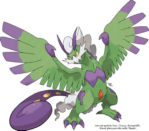 Tornadus Therian Forme By Xous54 On Deviantart