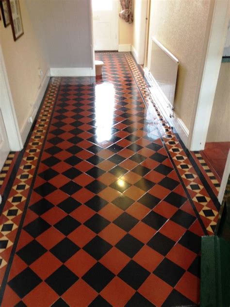 Classic Victorian Patterned Tiles Rejuvenated In Newport Tiled