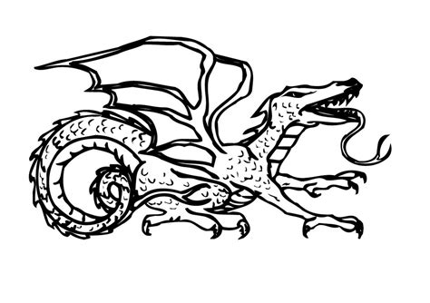 See more ideas about drawings, dragon artwork, dragon art. Coloring-Pages-Dragons - Preschool Crafts