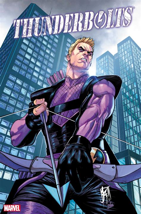Marvel Announces New Thunderbolts Comic Book Limited Series With Hawkeye