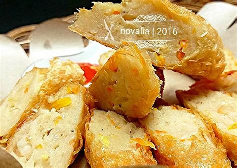 Cara memasak kekian udang bahan: Resep Kekian / Shrimp Roll Versi Halal (ayam+udang) oleh Novalia Rika - Cookpad