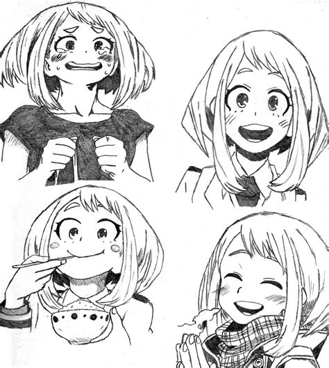 Ochako Uraraka Manga Icons Kazimyassmin