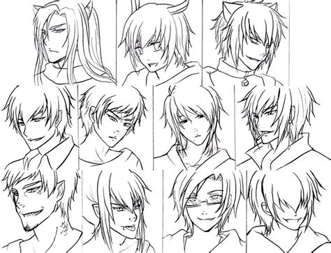 Just random anime male hair styles. Best Image of Anime Boy Hairstyles ~ Top Hairstyles