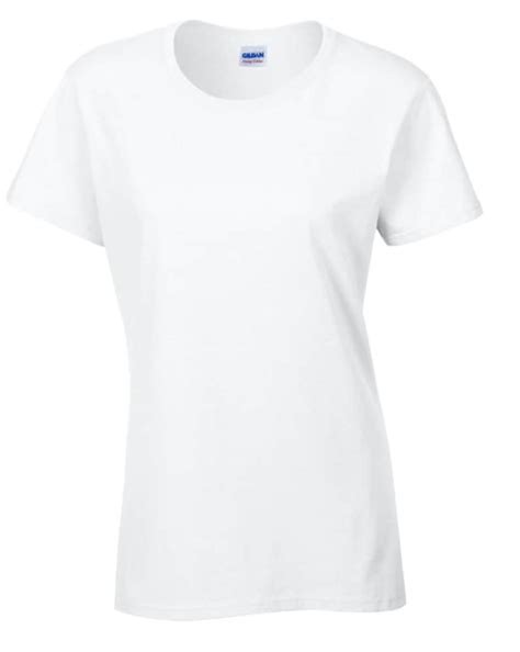 Ladies Plain White Cotton T Shirt Etsy