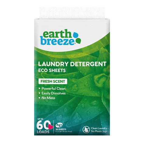 Earth Breeze Laundry Detergent Eco Sheets – Chimney Sheep