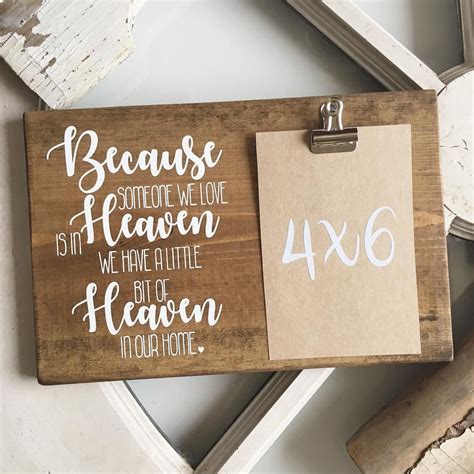Wood Signs | Farmhouse Decor | Fixer Upper Style | Heaven | Family | Gallery Wall | Wood signs ...