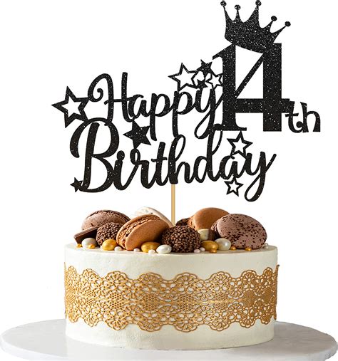 Ushinemi 14th Birthday Cake Topper Birthday Australia Ubuy