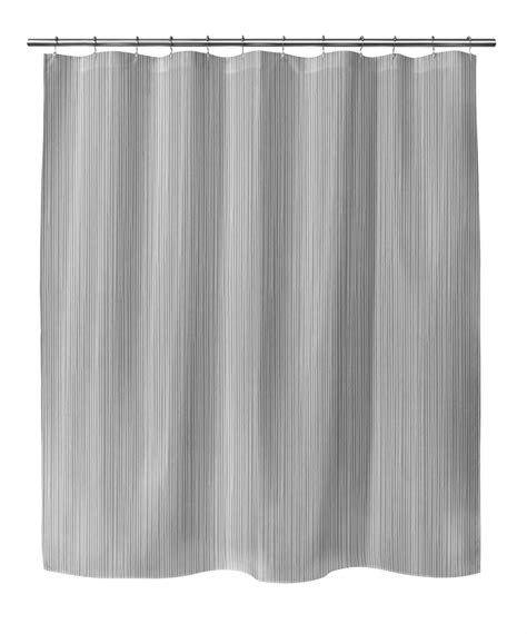 Strings Grey Shower Curtain By Kavka Designs Curtains Neutral Shower Curtains Shower Curtain