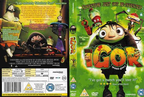 Igor Formato Dvd Film Poster Background Images Inventions Dvd