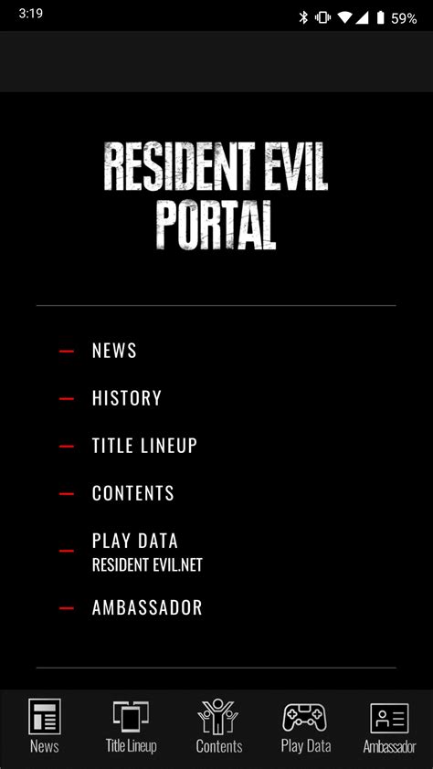 Free resident portal app download 5.0.10 latest version for android with package name : Resident Evil Portal for Android - APK Download