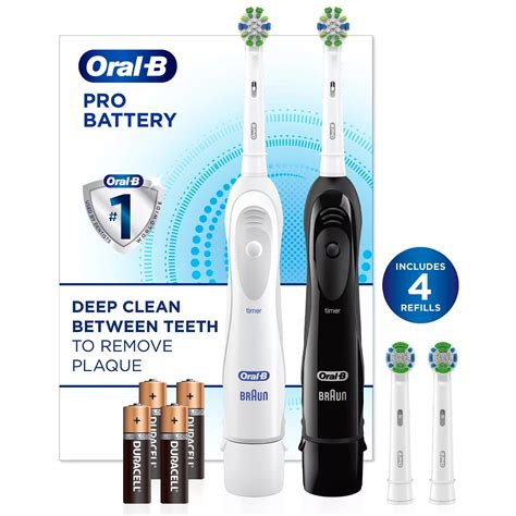 Oral B Pro Advantage Battery Powered Toothbrush 2 Pack