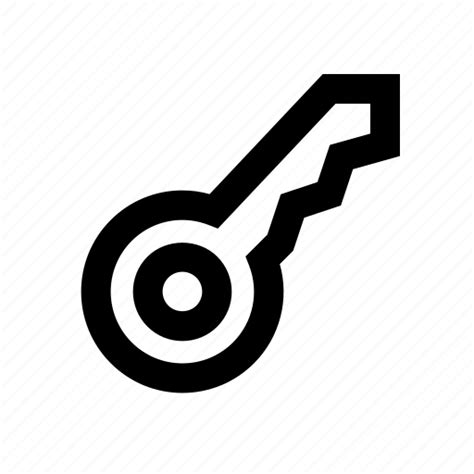 Access Key Lock Open Ressources Icon