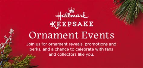 Upcoming Hallmark Events Hallmark Dreambook Ornament Wishlist And
