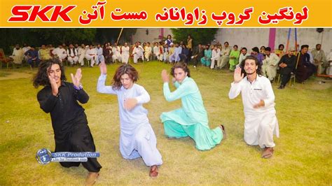 Best Pashto New Attan Masood Zawanana Lawangeen Group Mast Attan