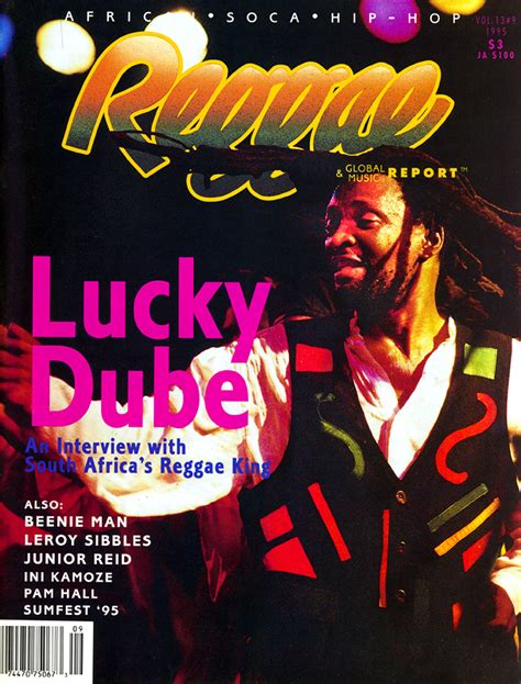 V1309 1995 Lucky Dube Issue Reggae Report