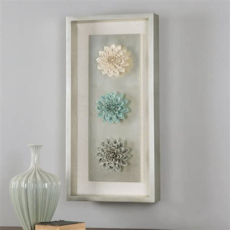 It is easy to hang vertically with the attached tabs and hardware included. Uttermost Florenza Framed Wall Art - 17W x 35H in. - Wall ...
