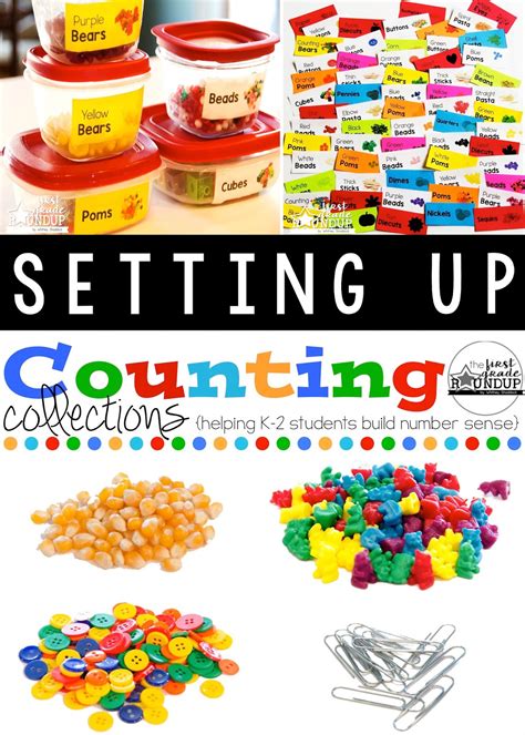 Setting Up Counting Collections - Firstgraderoundup