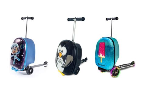 Rolling Fun The Best Kids Scooter Suitcases For Travel Adventures