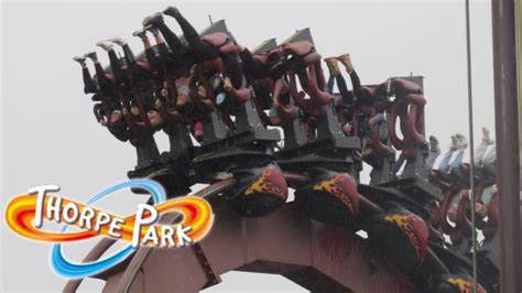 Nemesis Inferno Off Ride Thorpe Park Youtube